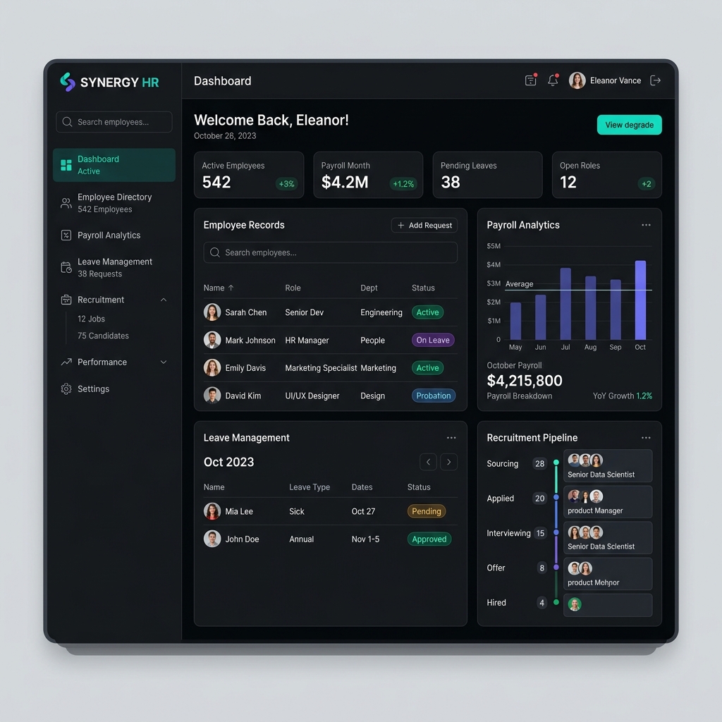 FynHRM - HR & Payroll Manager