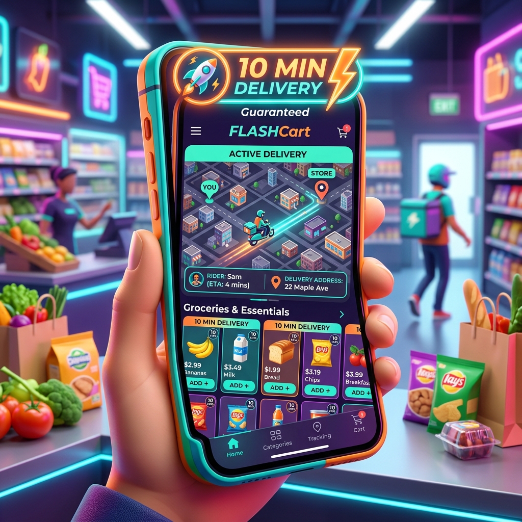 FynDash - Quick Commerce App