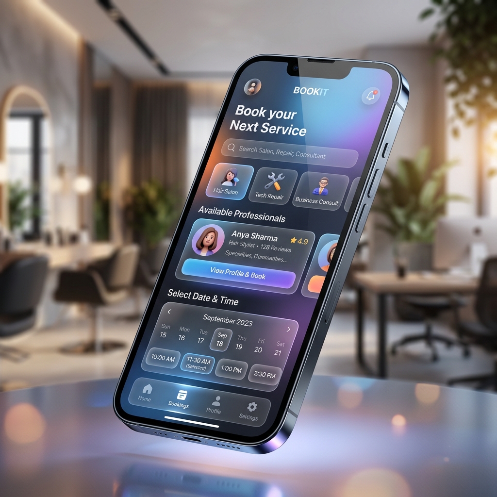 BookIt - Service Booking Mobile App