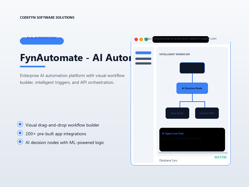 FynAutomate - AI Automation Platform