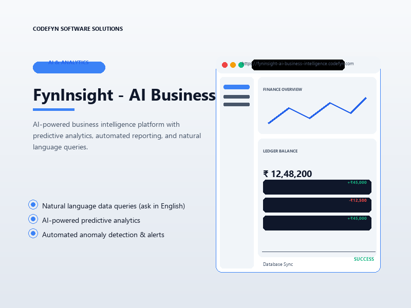 FynInsight - AI Business Intelligence